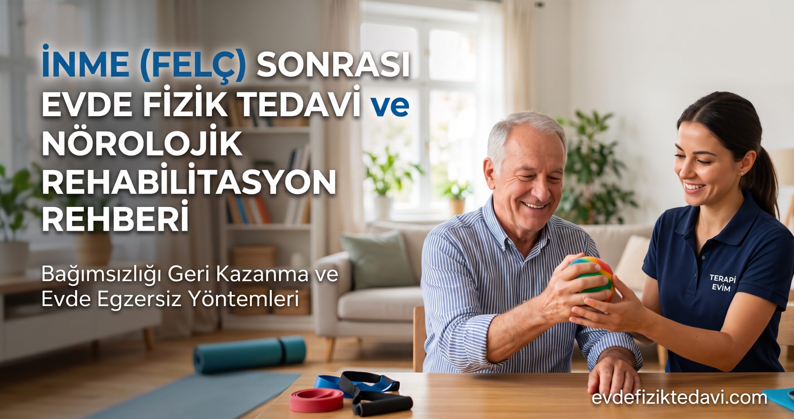 İnme (Felç) Sonrası Evde Fizik Tedavi ve Nörolojik Rehabilitasyon Rehberi